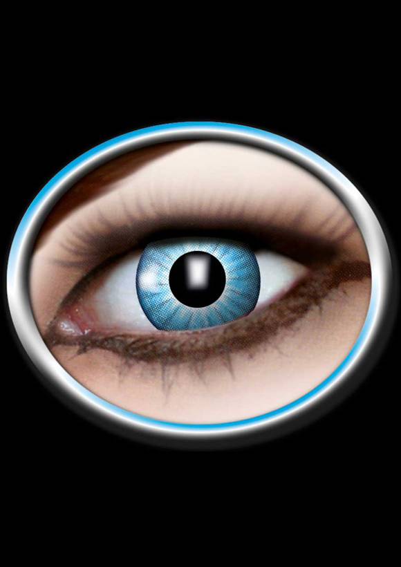 Colored contact lenses - Electro Bleu