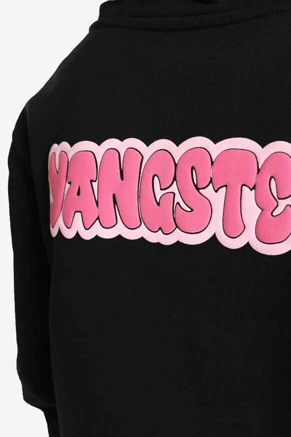 Felpa con cappuccio - Nero