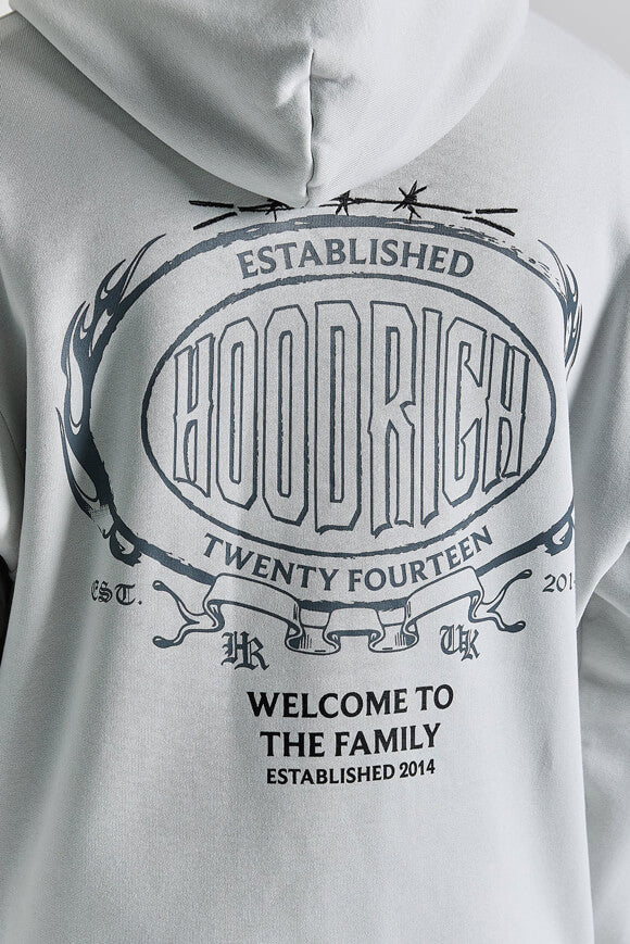 Sweatshirt ample à capuchon - Dawn Blue