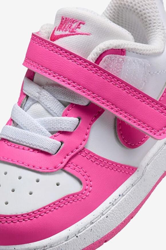 Sneaker Court Borough Recraft Baby - Bianco + Laser Fucsia