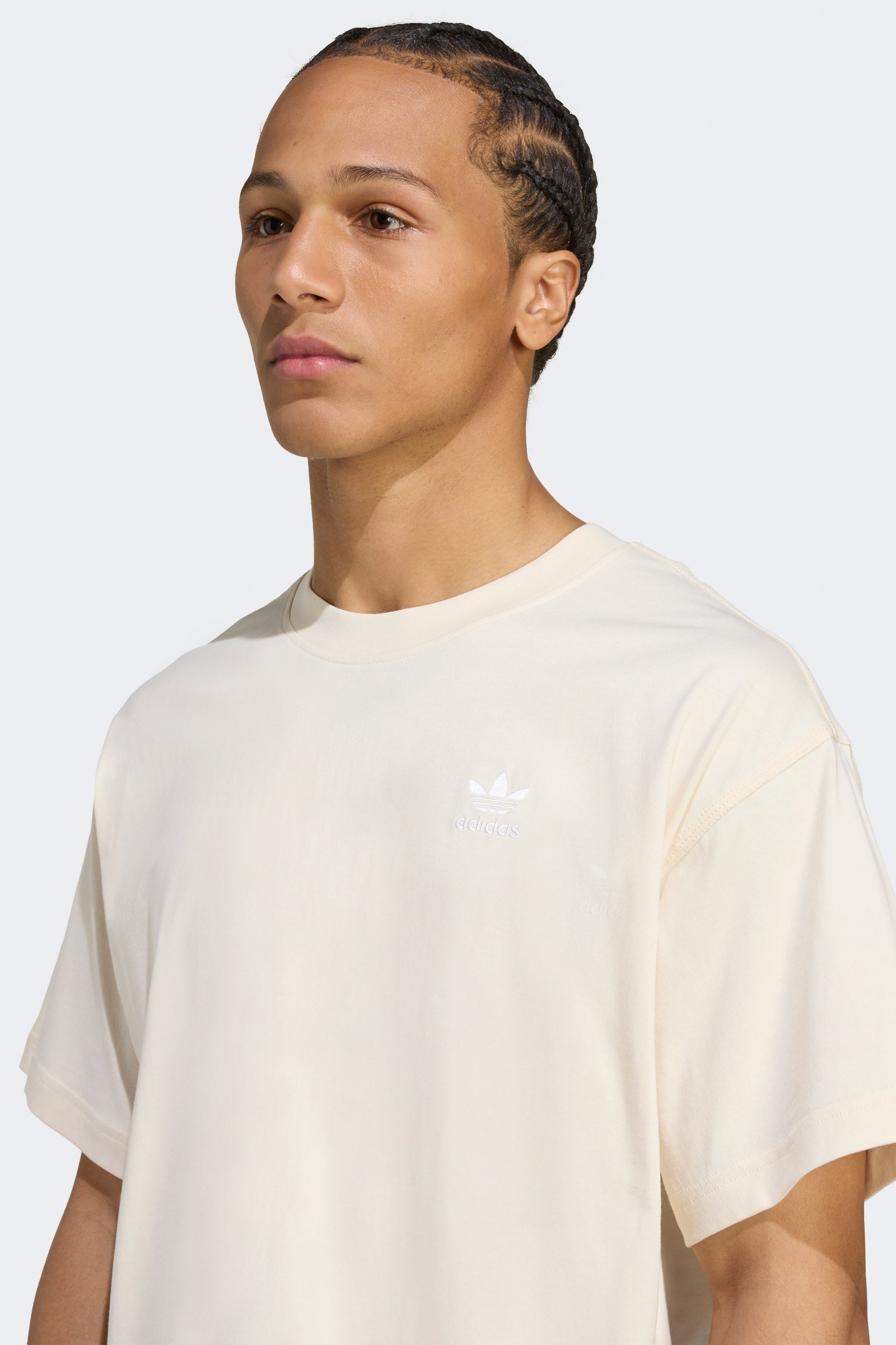 Trefoil Essentials T-Shirt - Wonder White