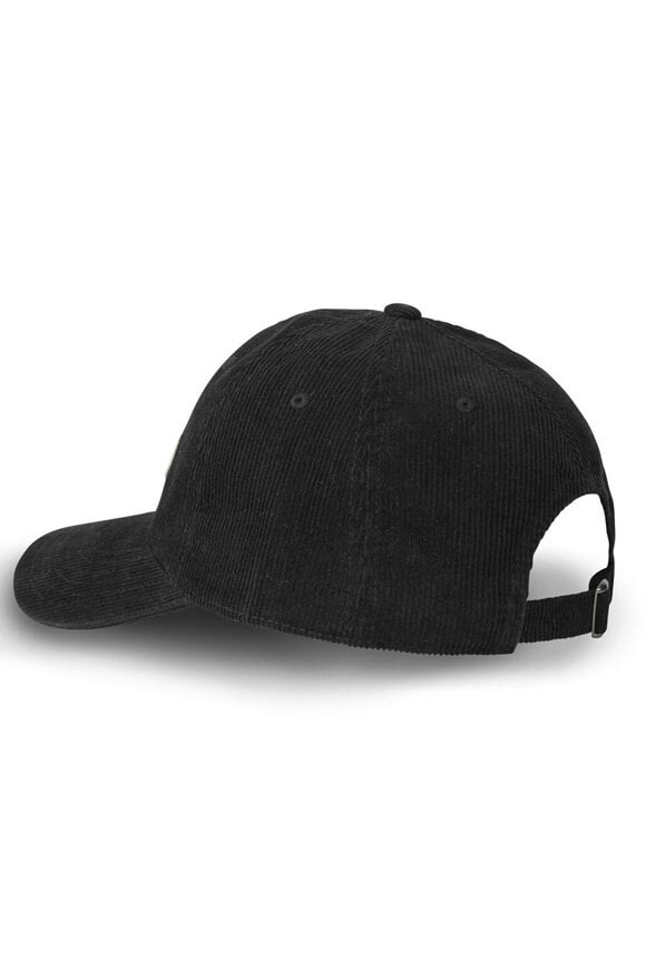 Casquette en velours côtelé / strapback - Black