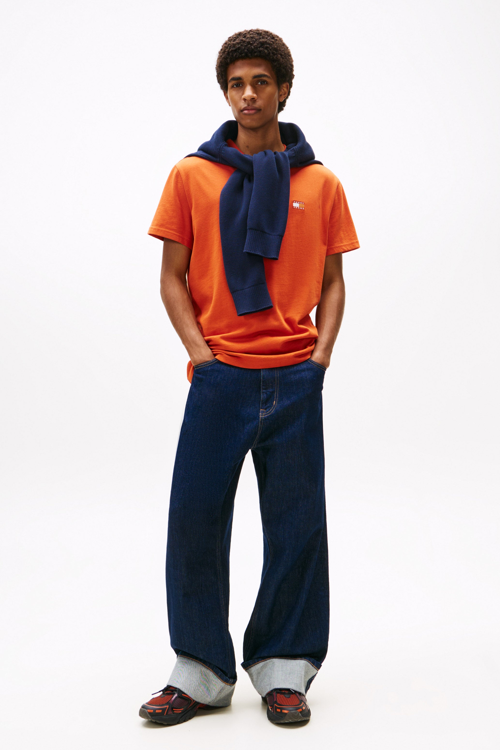 Badge t-shirt - Voyager Orange Tonal