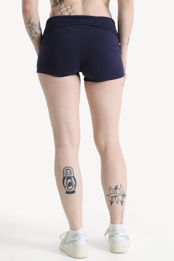 Short en tissu - Bleu marine