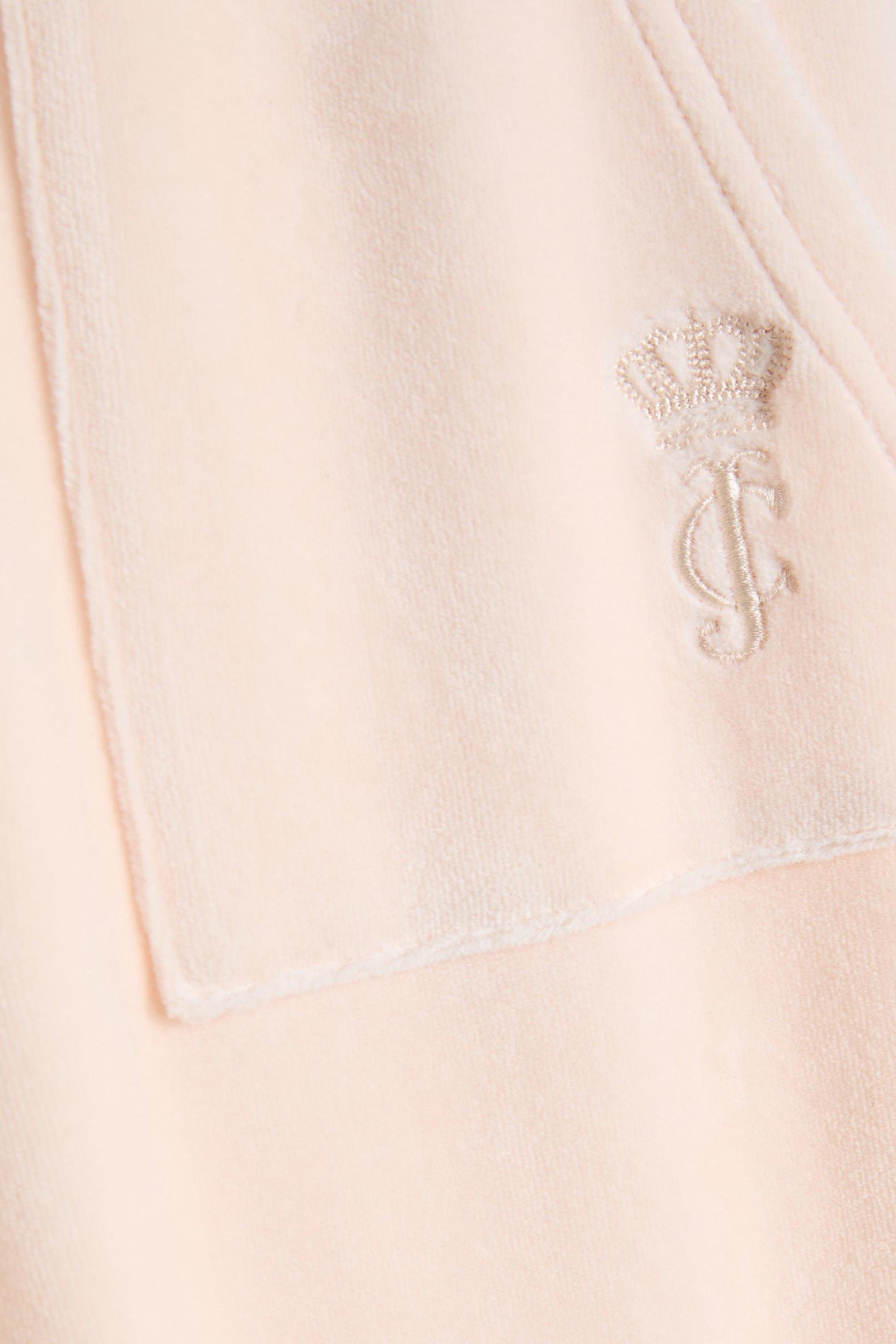 Casia Samt Flare-Hose - Pink Champagne