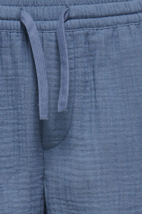 OSJTEL-PAS corto in mussola - Vintage Indigo