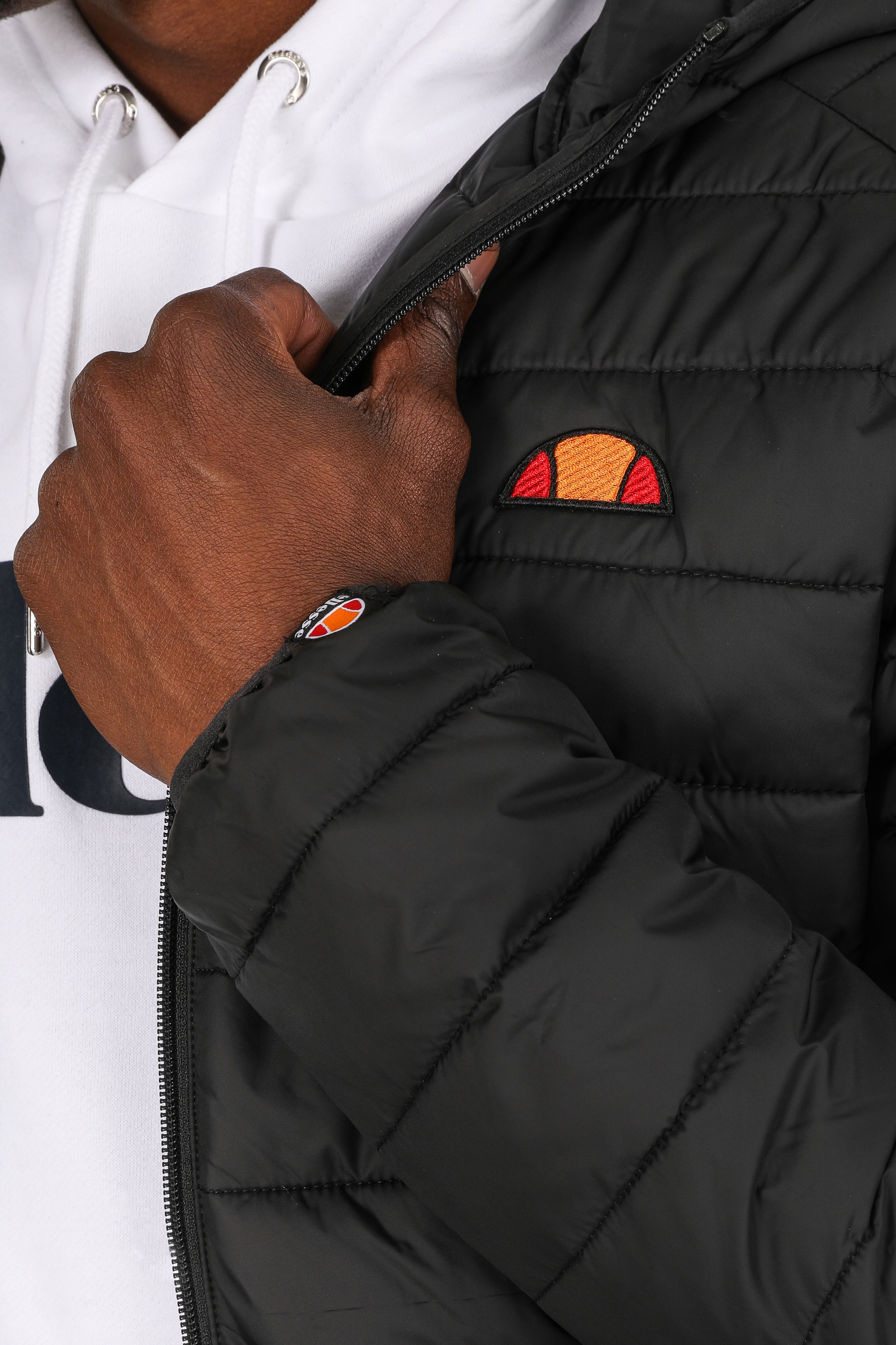 Lightweight quilted jacket - Black