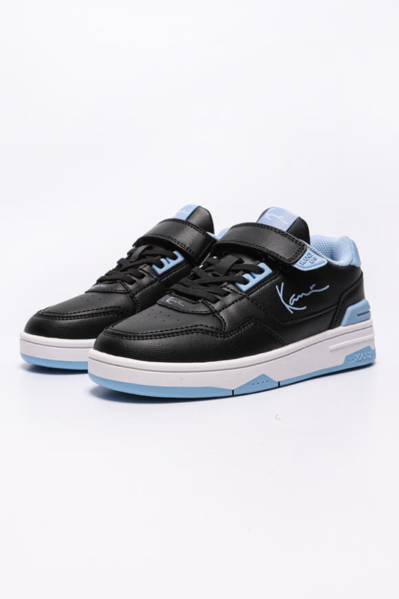 LXRY 2K Kids Sneaker - Black + Light Blue
