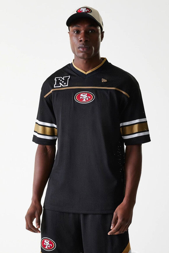 Mesh T-Shirt - Black + Gold