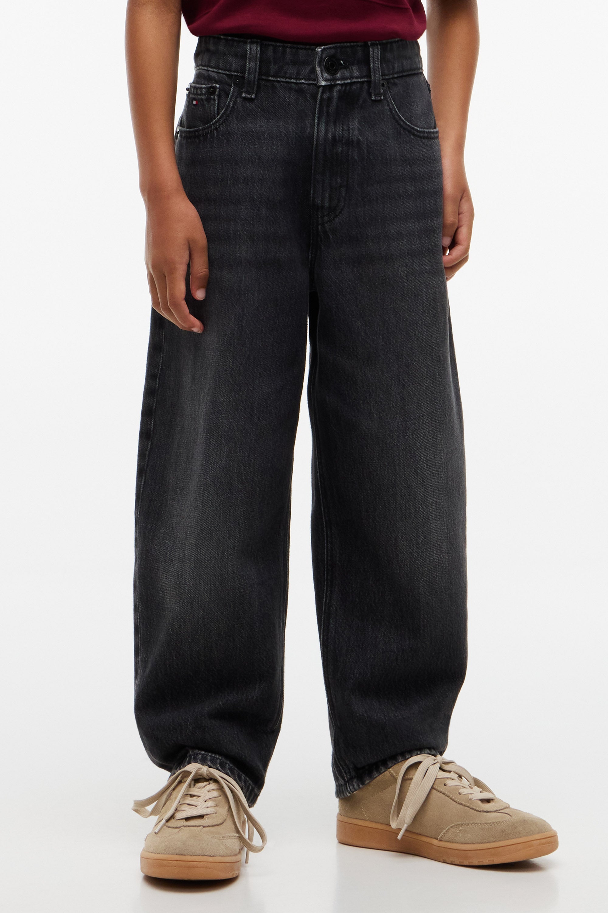 Barrel Fit Jeans - Black Used