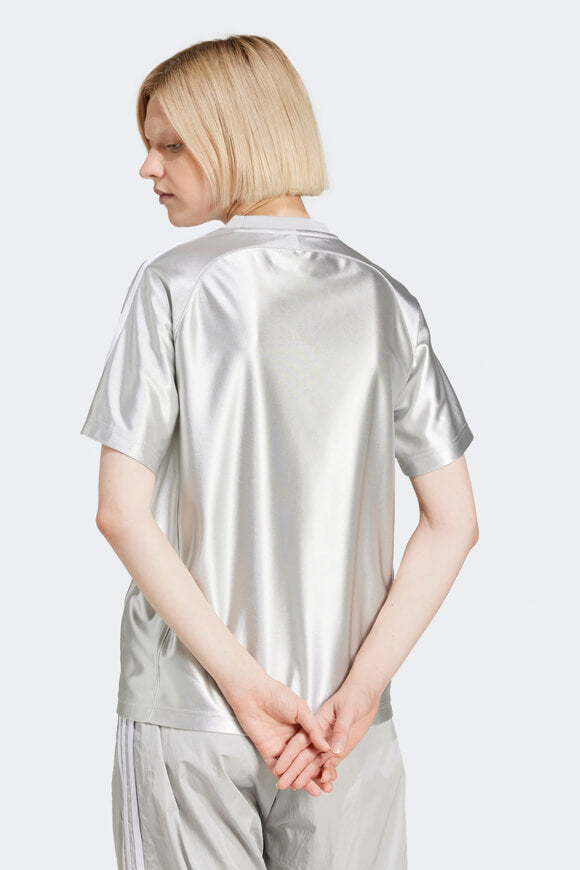 Adicolor Teamgeist Oversize Satin T-Shirt - Grey Two