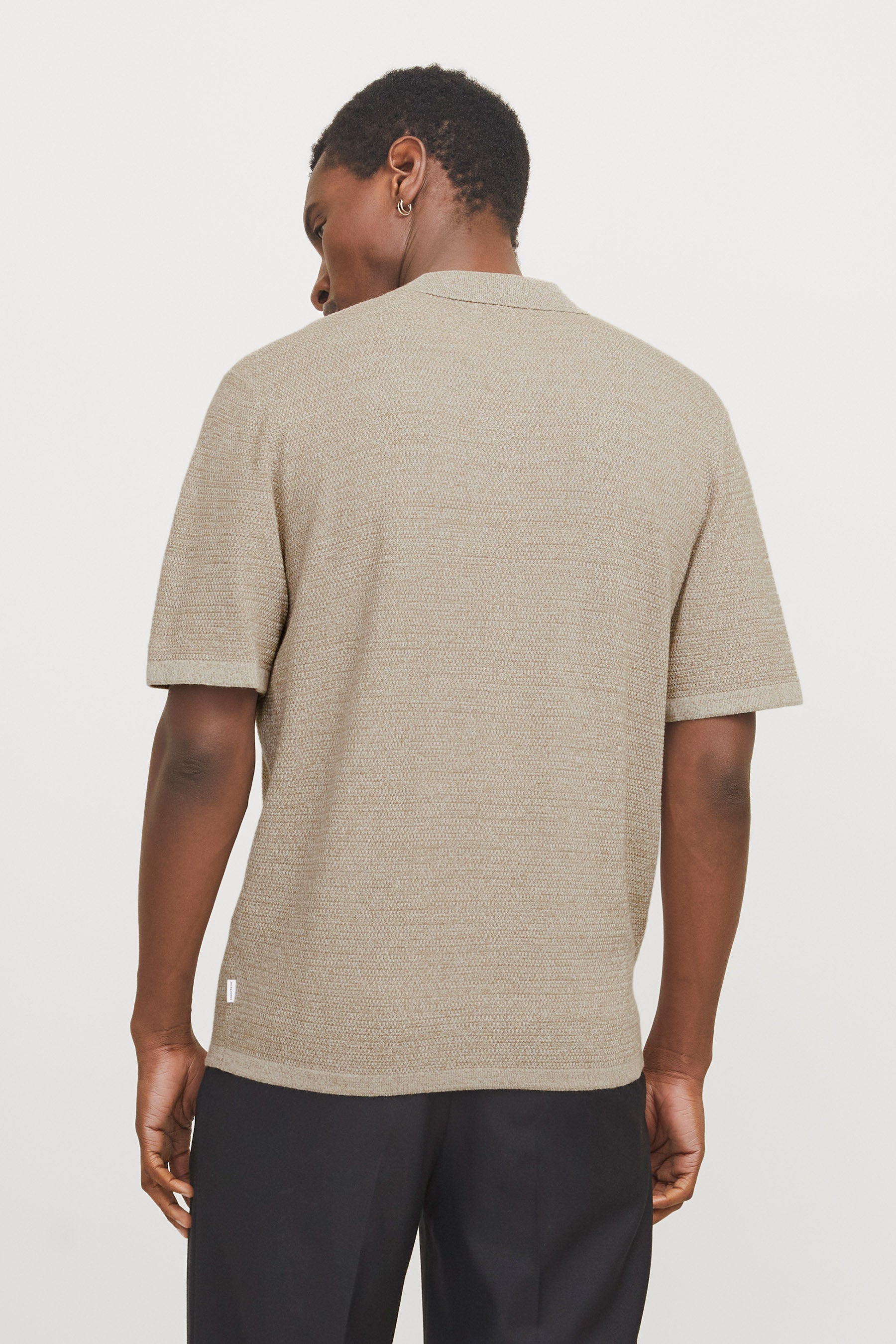 JJEGEORGE polo en tricot - Coriander