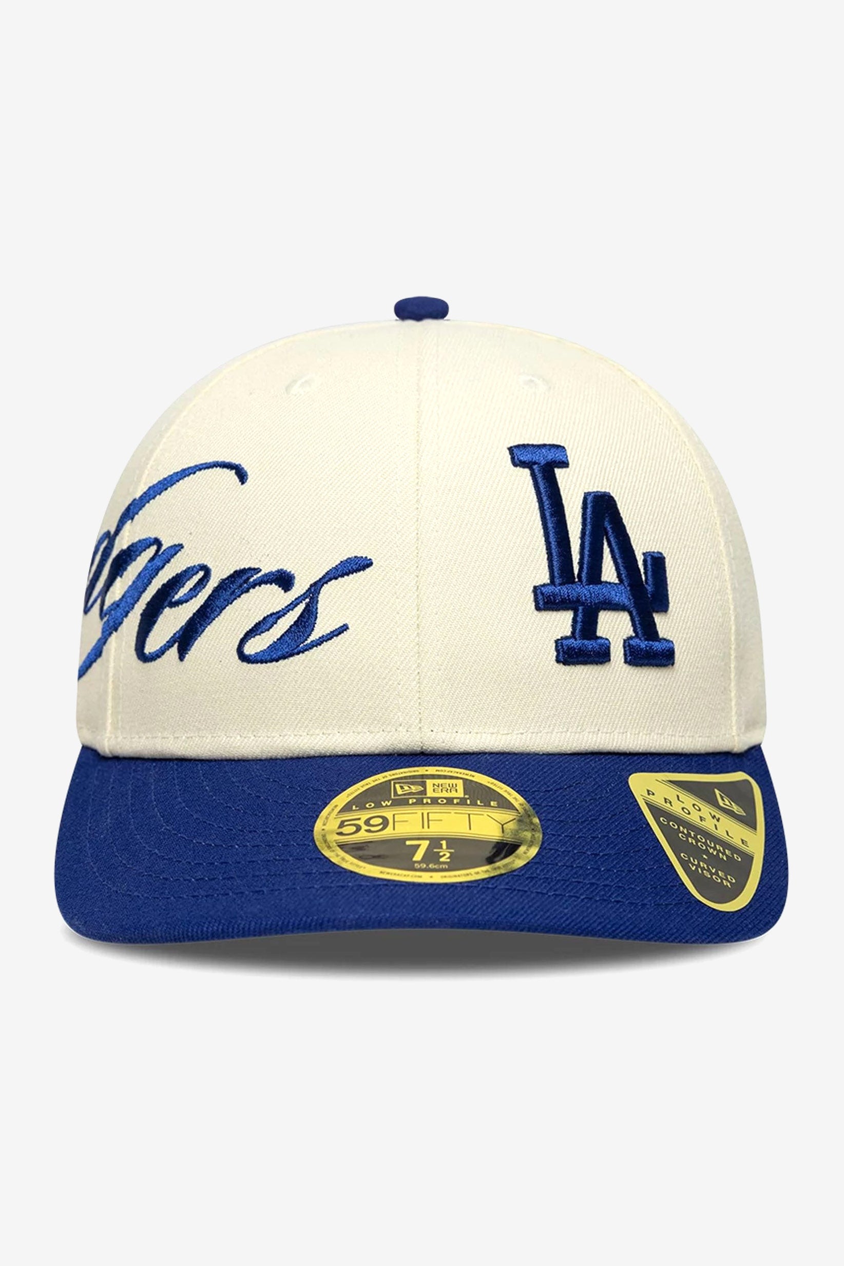 Casquette 59fifty - Light Beige + Royal
