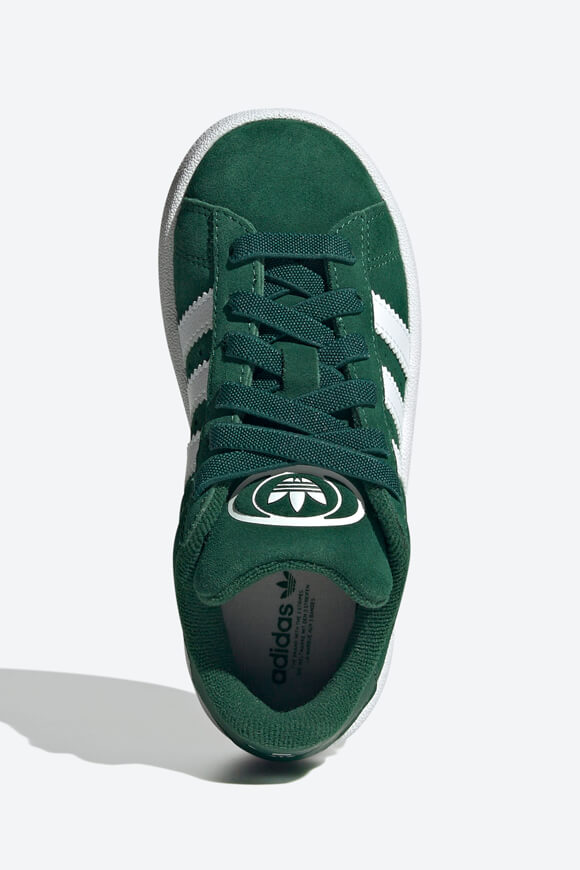 Campus 00s Kids Sneaker - Dark Green + Footwear White + Gum