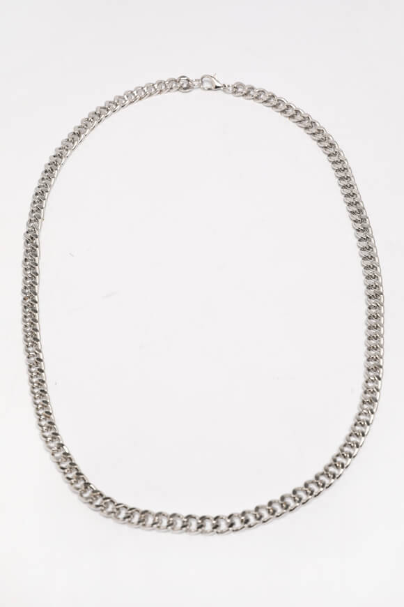 Collier gourmette - Argenté