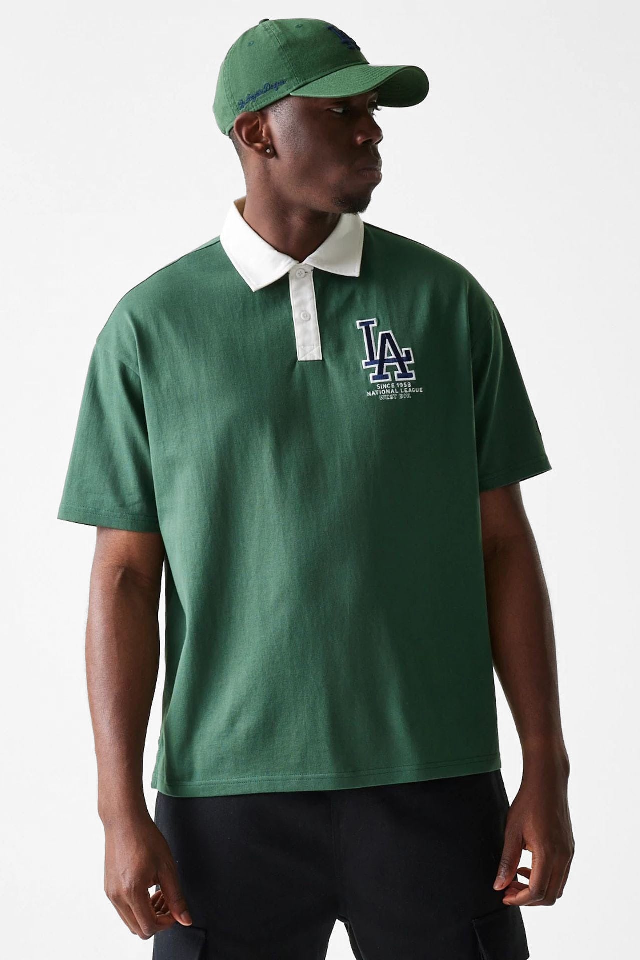 Polo ample - Dark Green