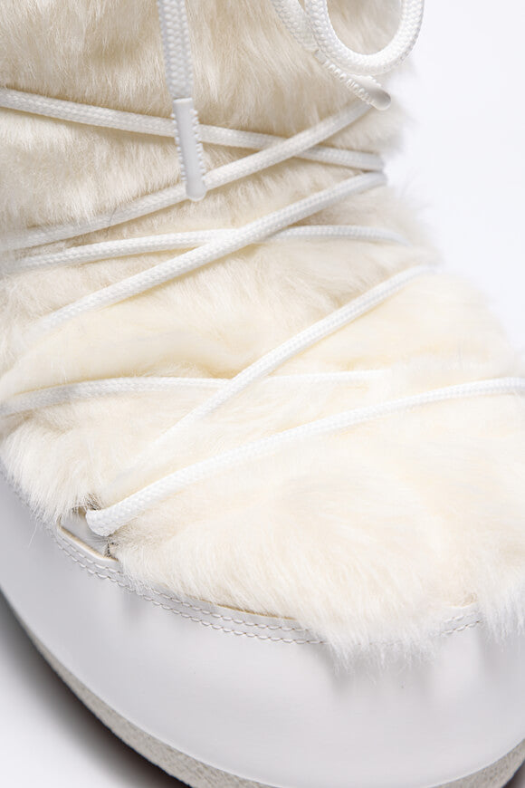 Icon faux fur snow boots - Optical White