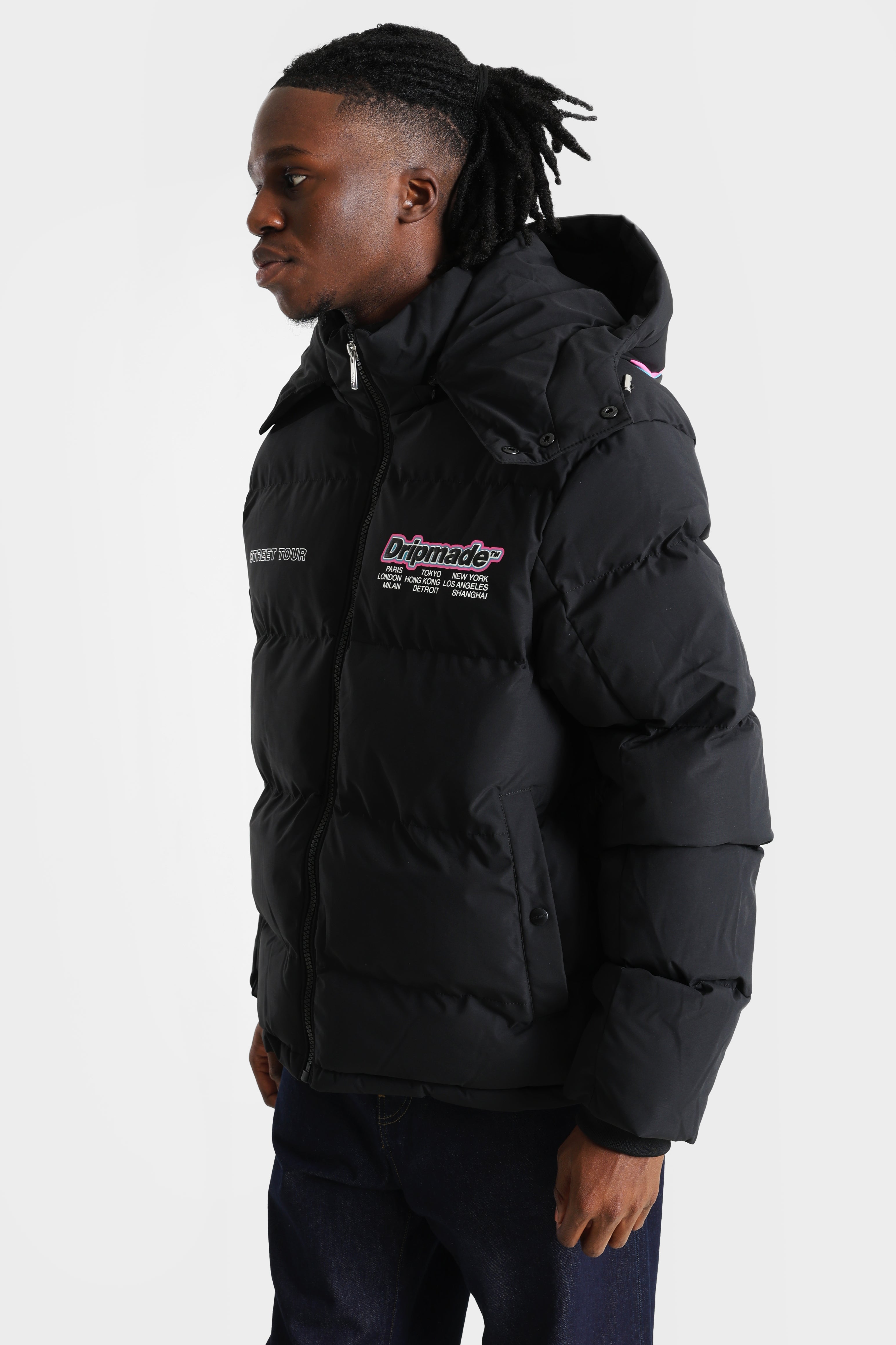 Pufferjacke - Jet Black