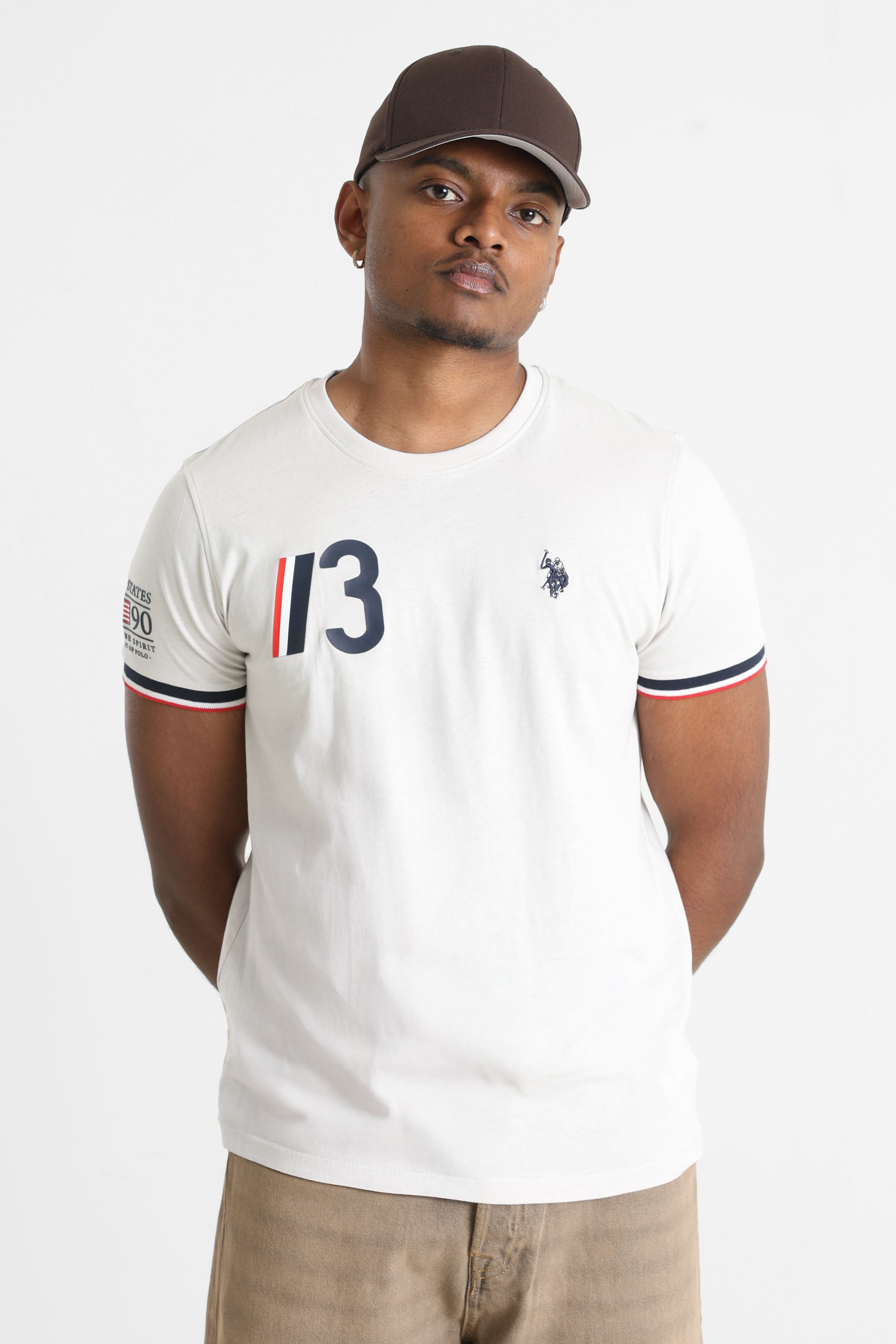 Dom t-shirt - Light Grey