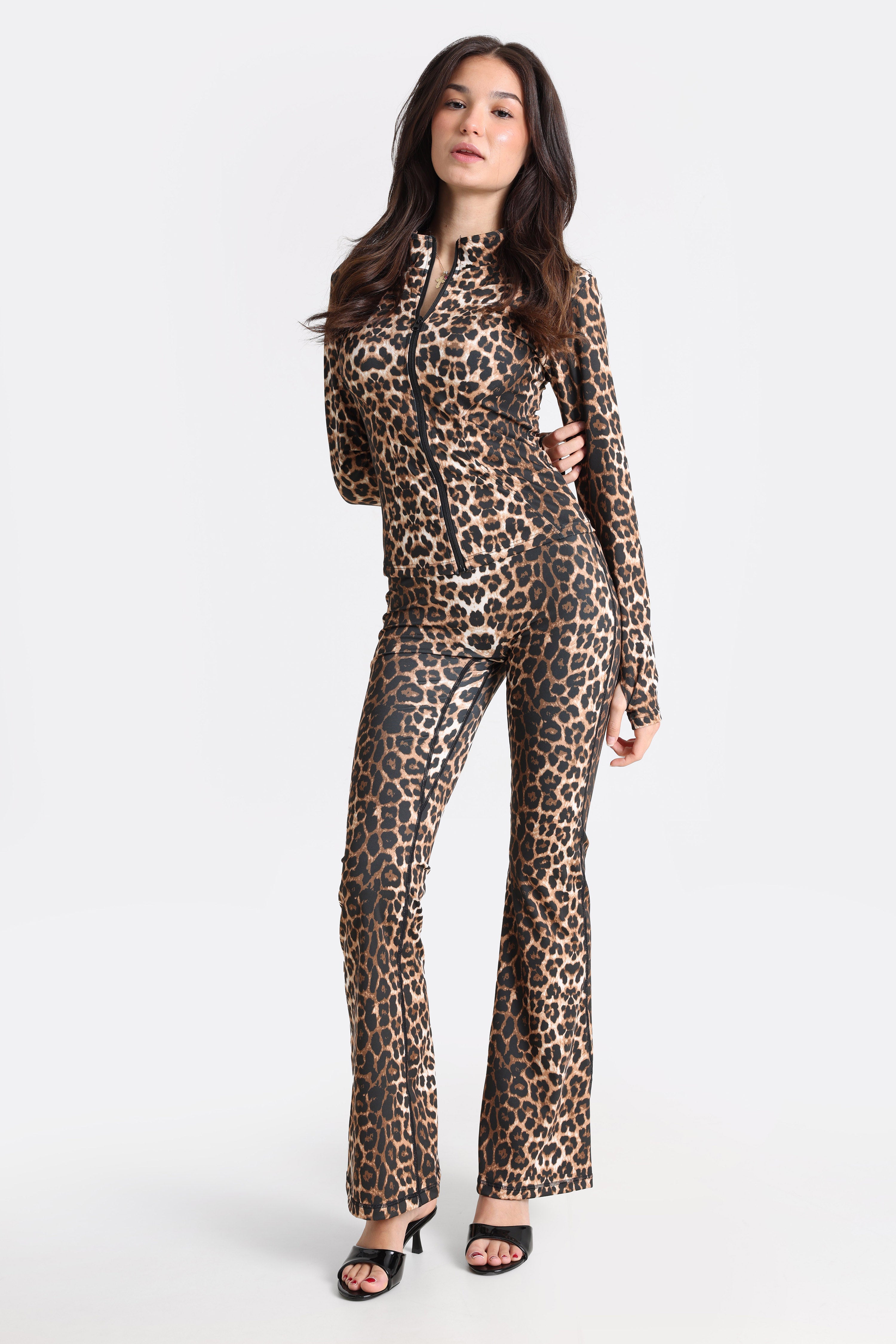 Flare Leggings - Leo