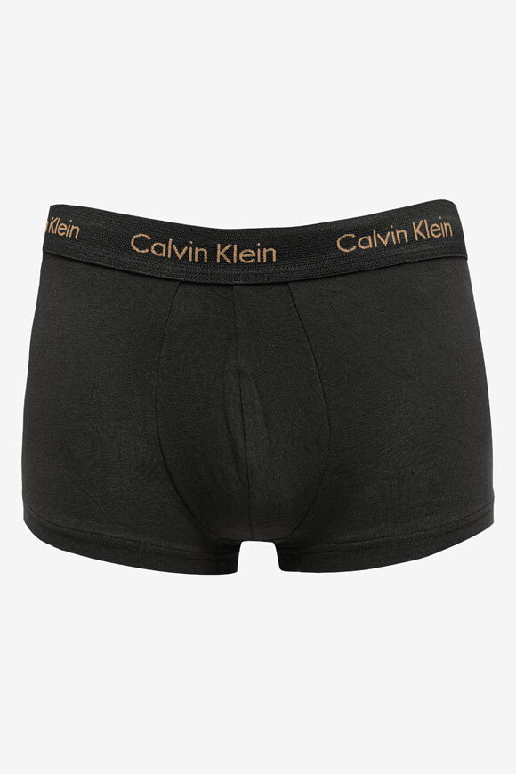 Confezione da tre boxer - nero + cammello + bianco + rosso