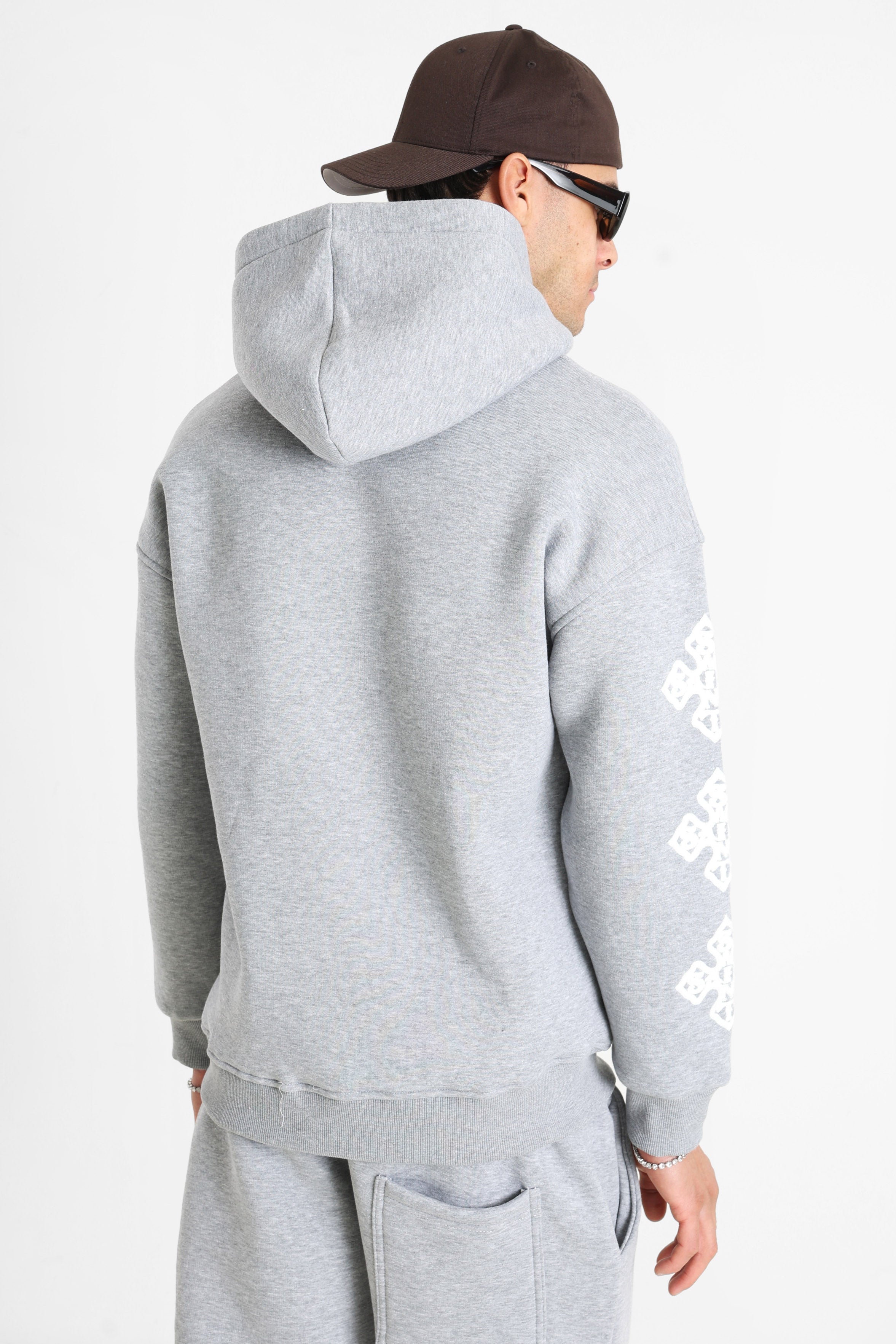 Kapuzensweatshirt - Grey