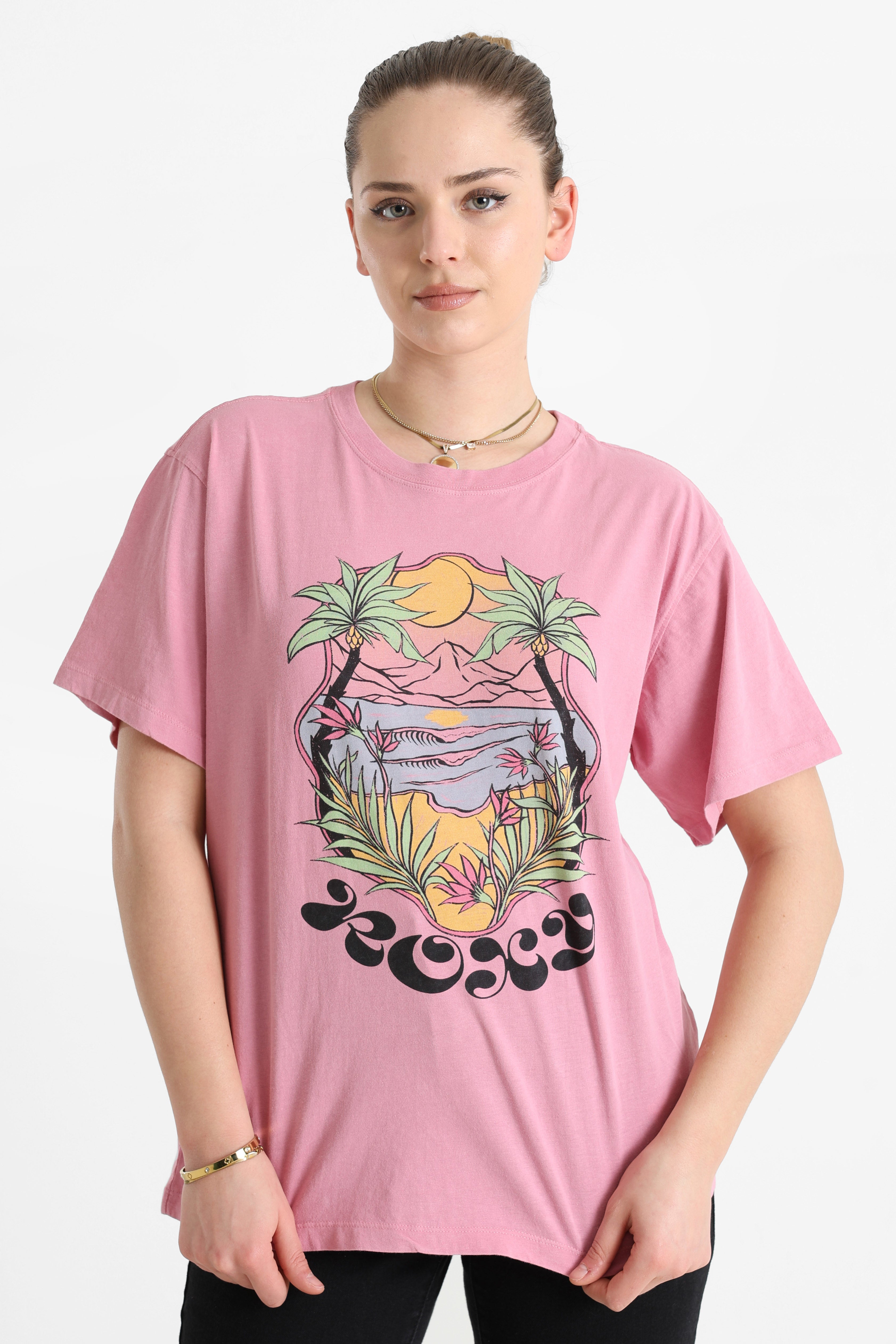 Loose-fitting T-Shirt - Orchid Smoke
