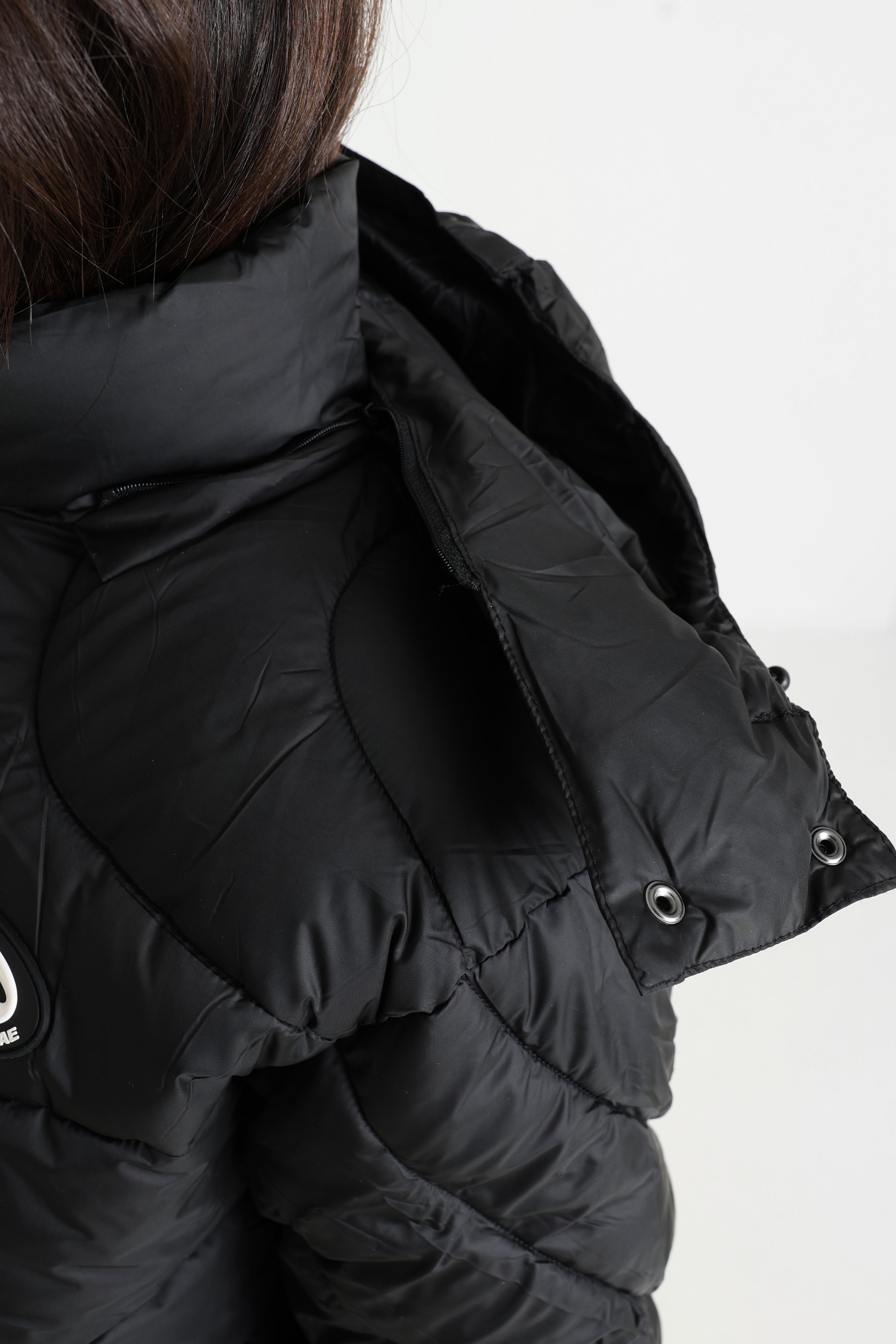 Quilted jacket - Black