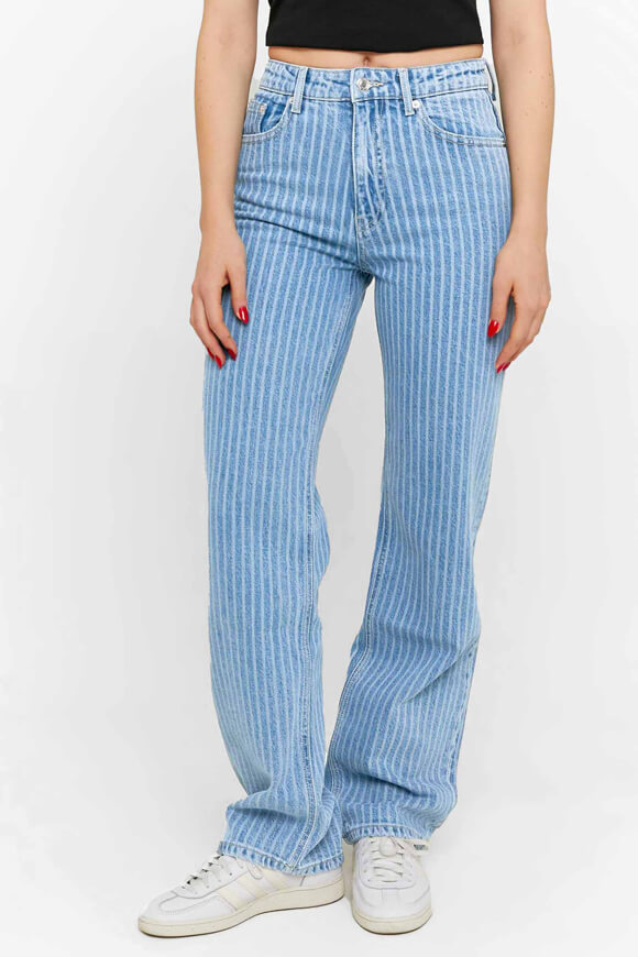 Straight Leg Jeans - Blue