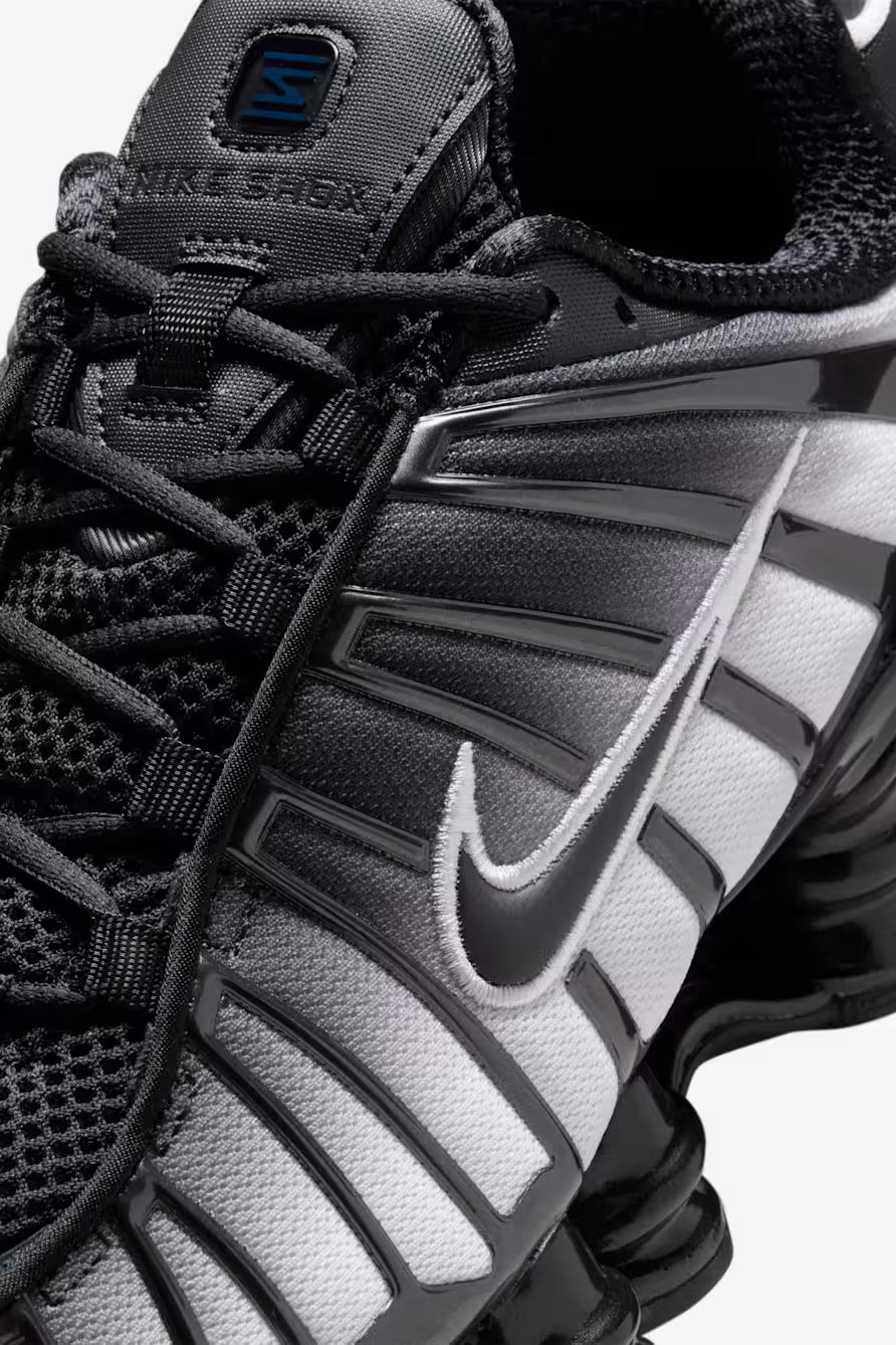 Shox TL Fade Sneakers - Off Noir + White + Black