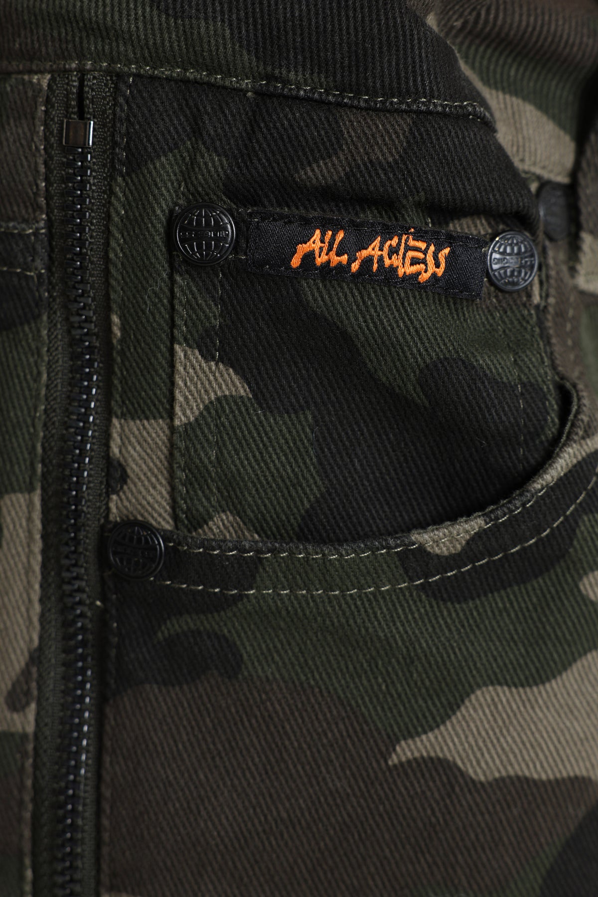 Pantalon en tissu - Vert Camouflage