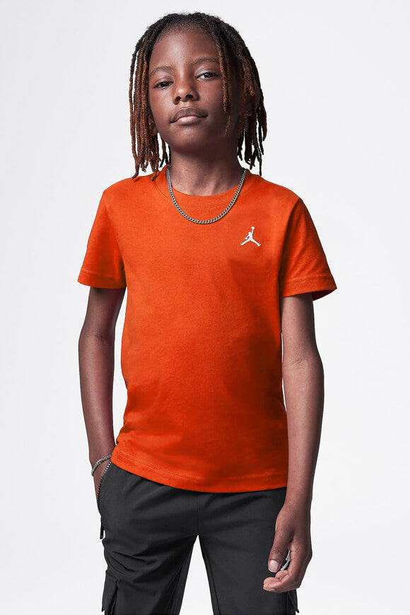Jumpman Air Embroidered T-Shirt - Team Orange
