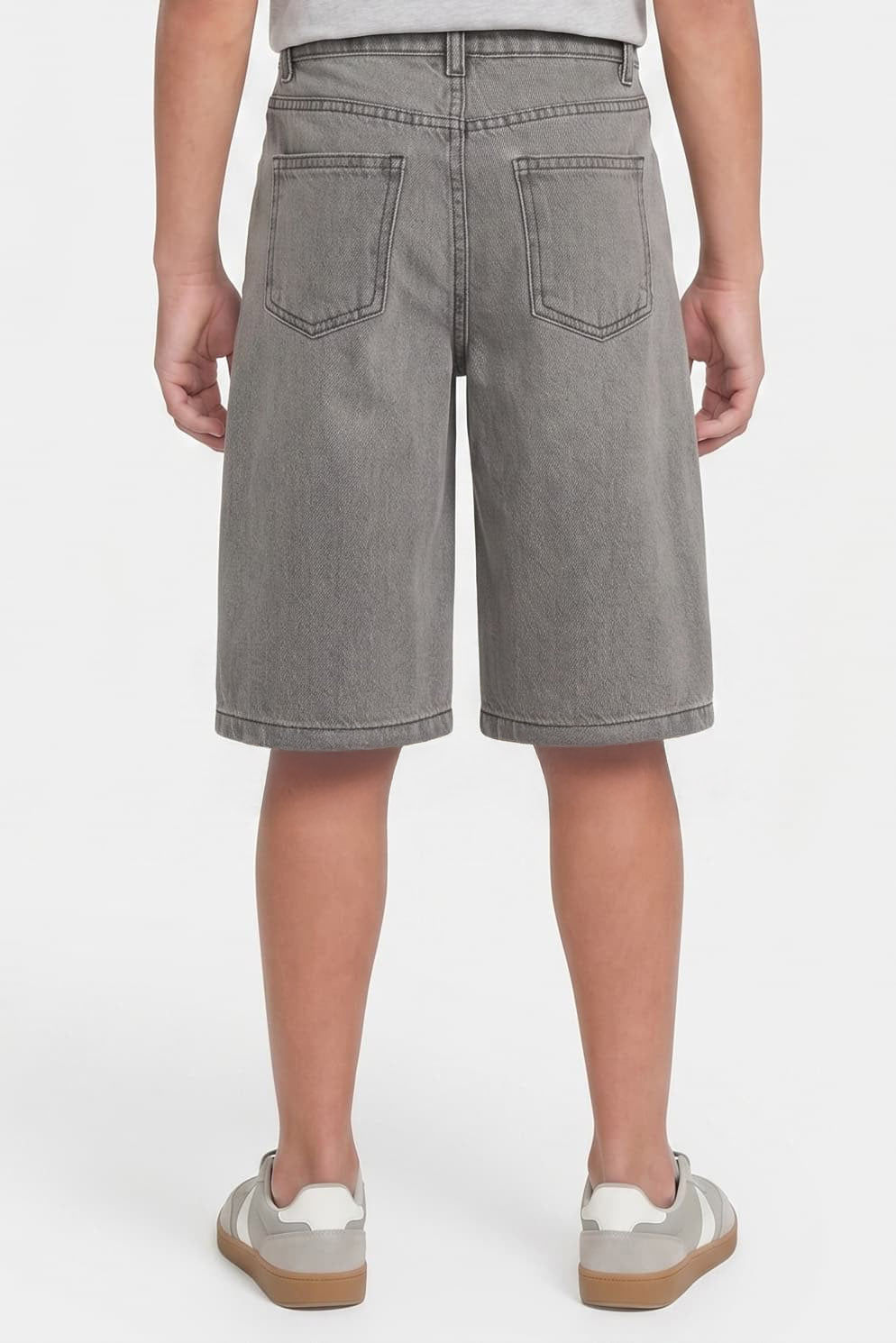 Jeans Bermudashorts - Grey