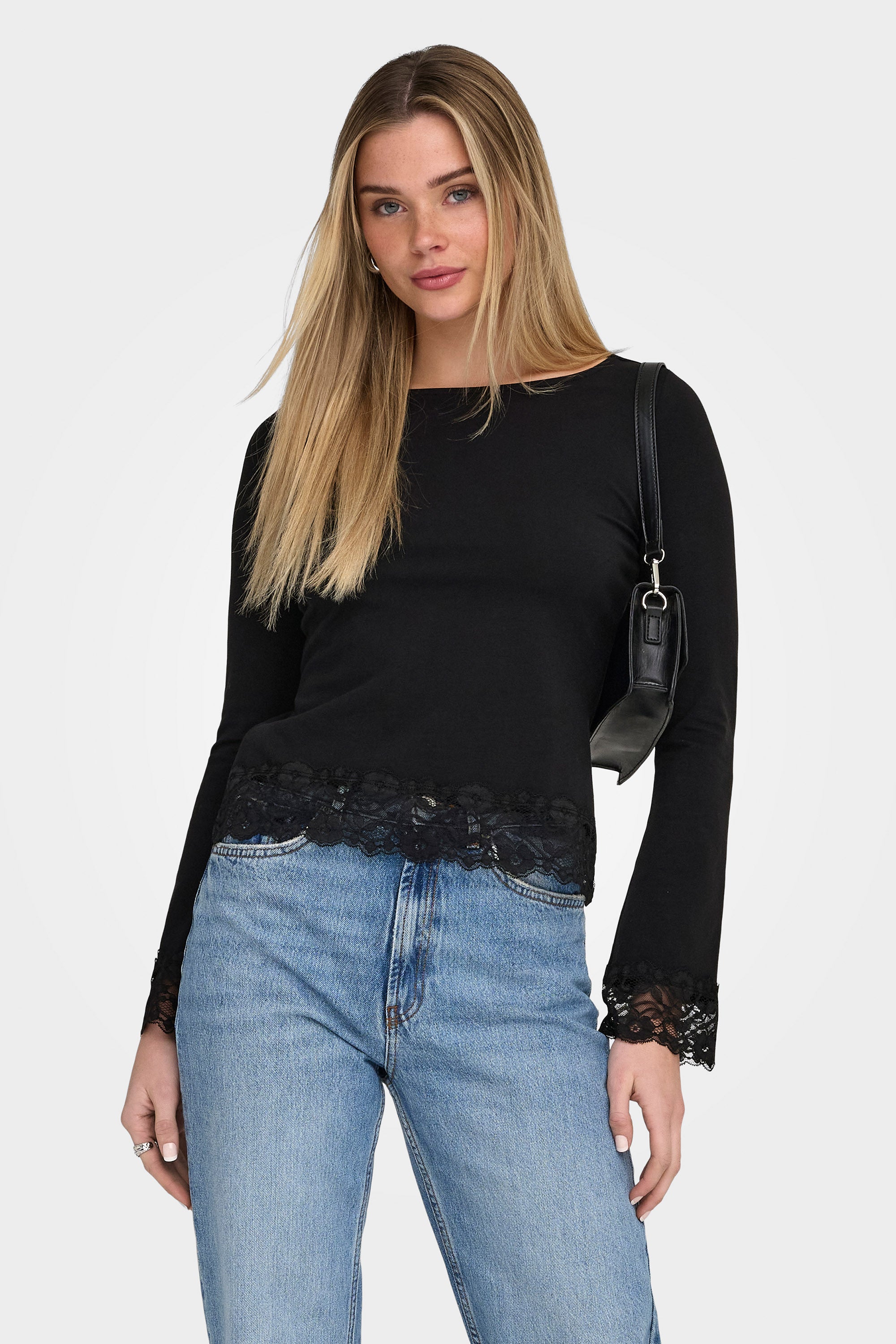 ONLLIVE Langarmshirt - Black