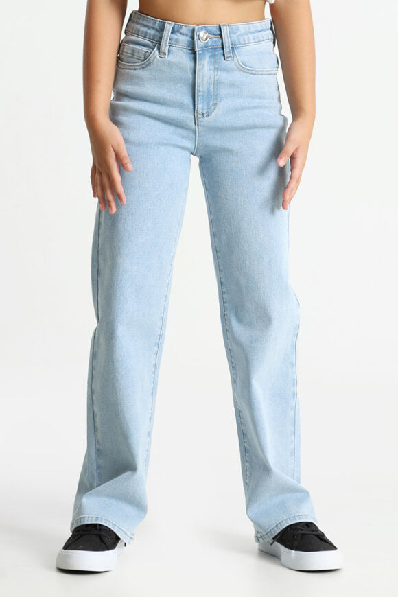 Straight Fit Jeans - Hellblau