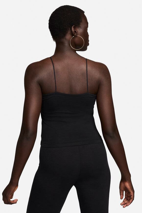Sportswear Chill Knit top à bretelles - Black + Sail