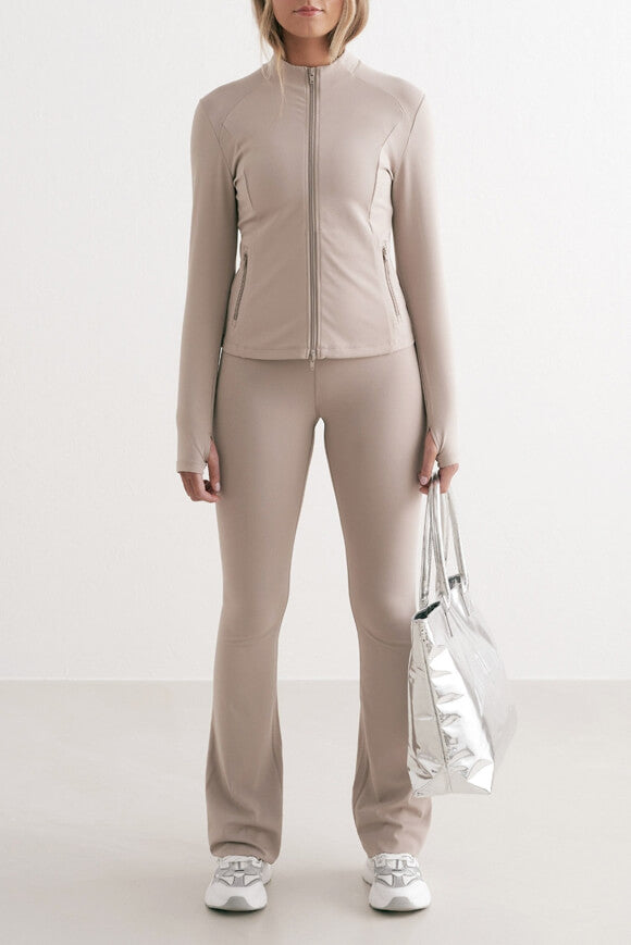 Tracksuit jacket - Dark Clay