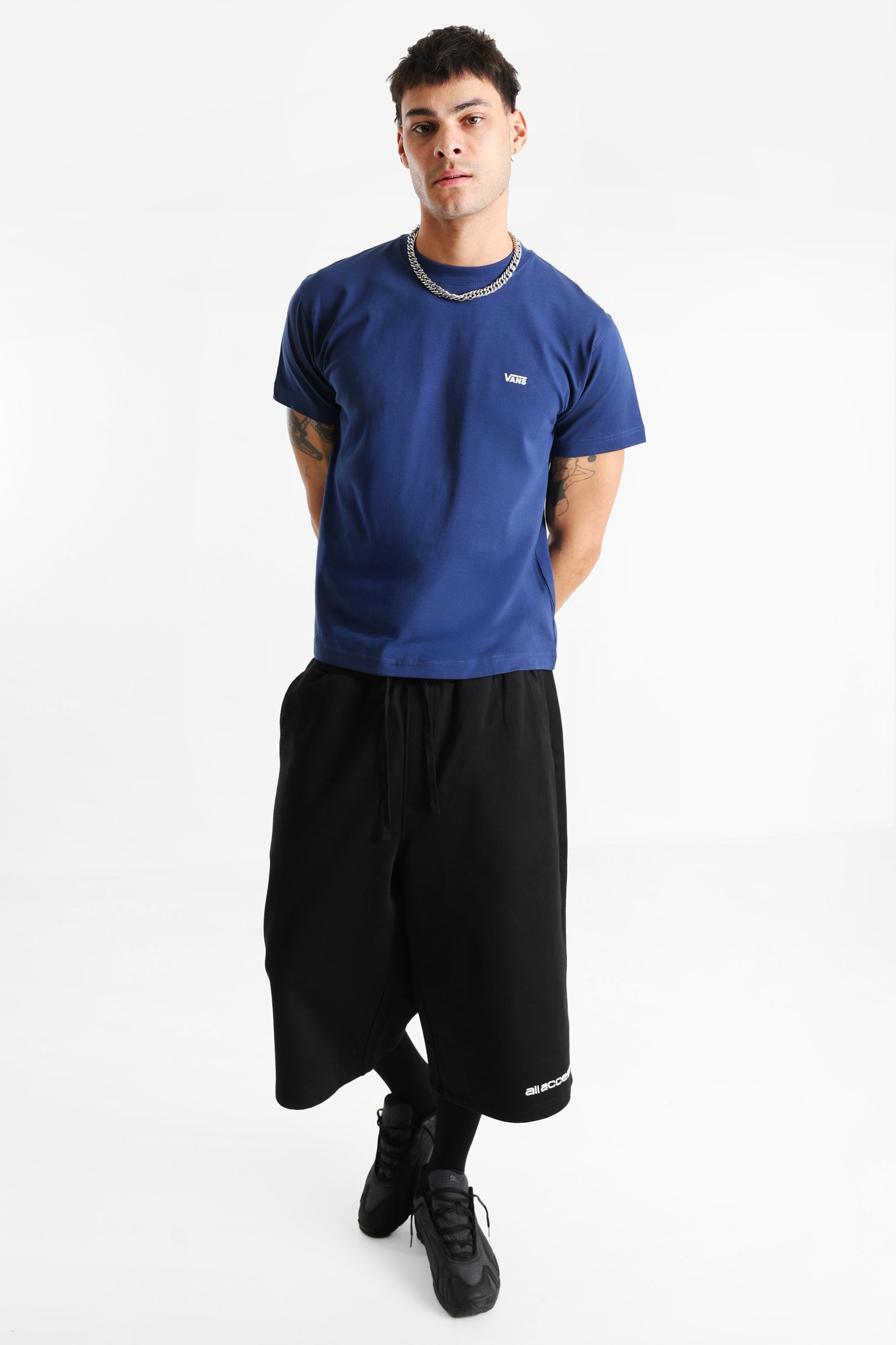 Left Chest T-Shirt - Deep Indigo