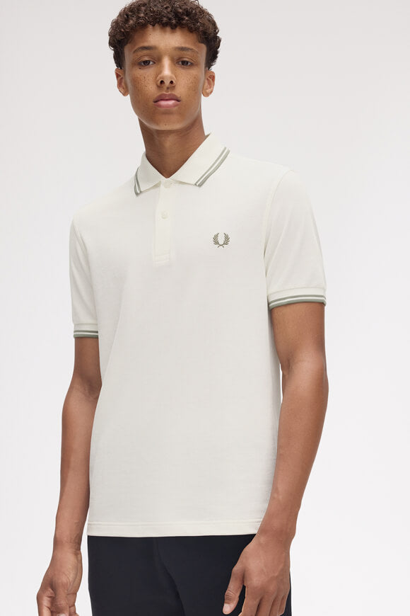 Twin Tipped Poloshirt - Offwhite