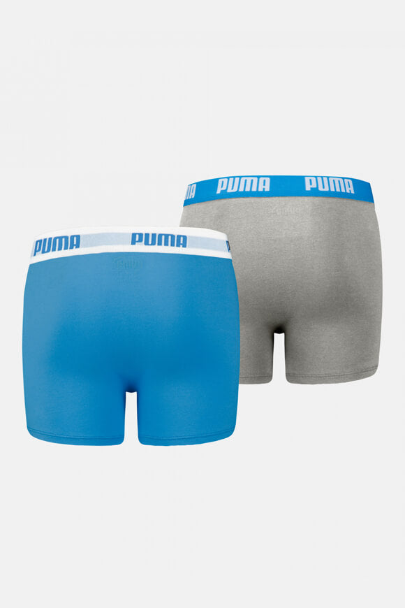 Doppelpack Boxershorts - Blue + Grey