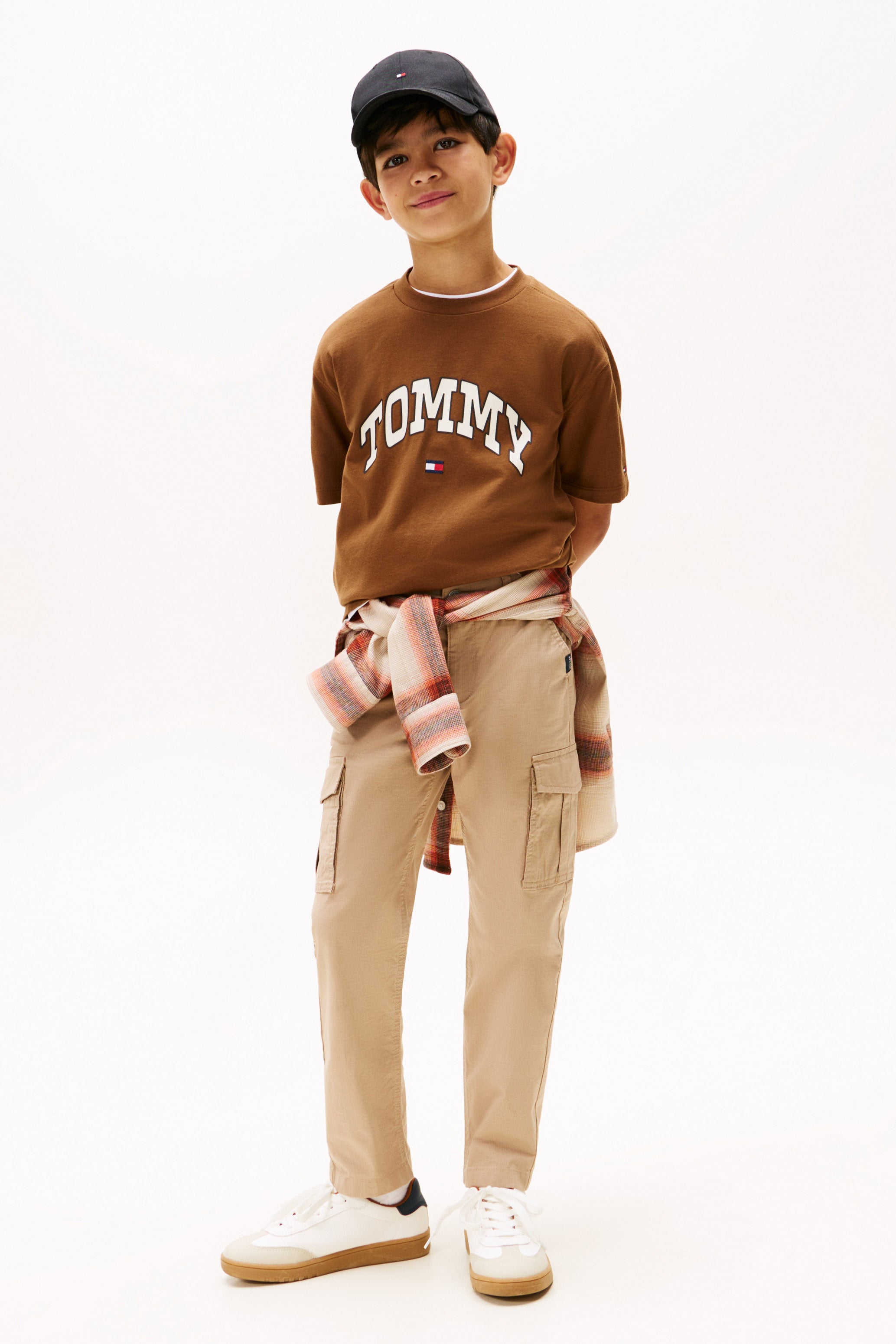 Varsity Raised t-shirt - Pecan Nut