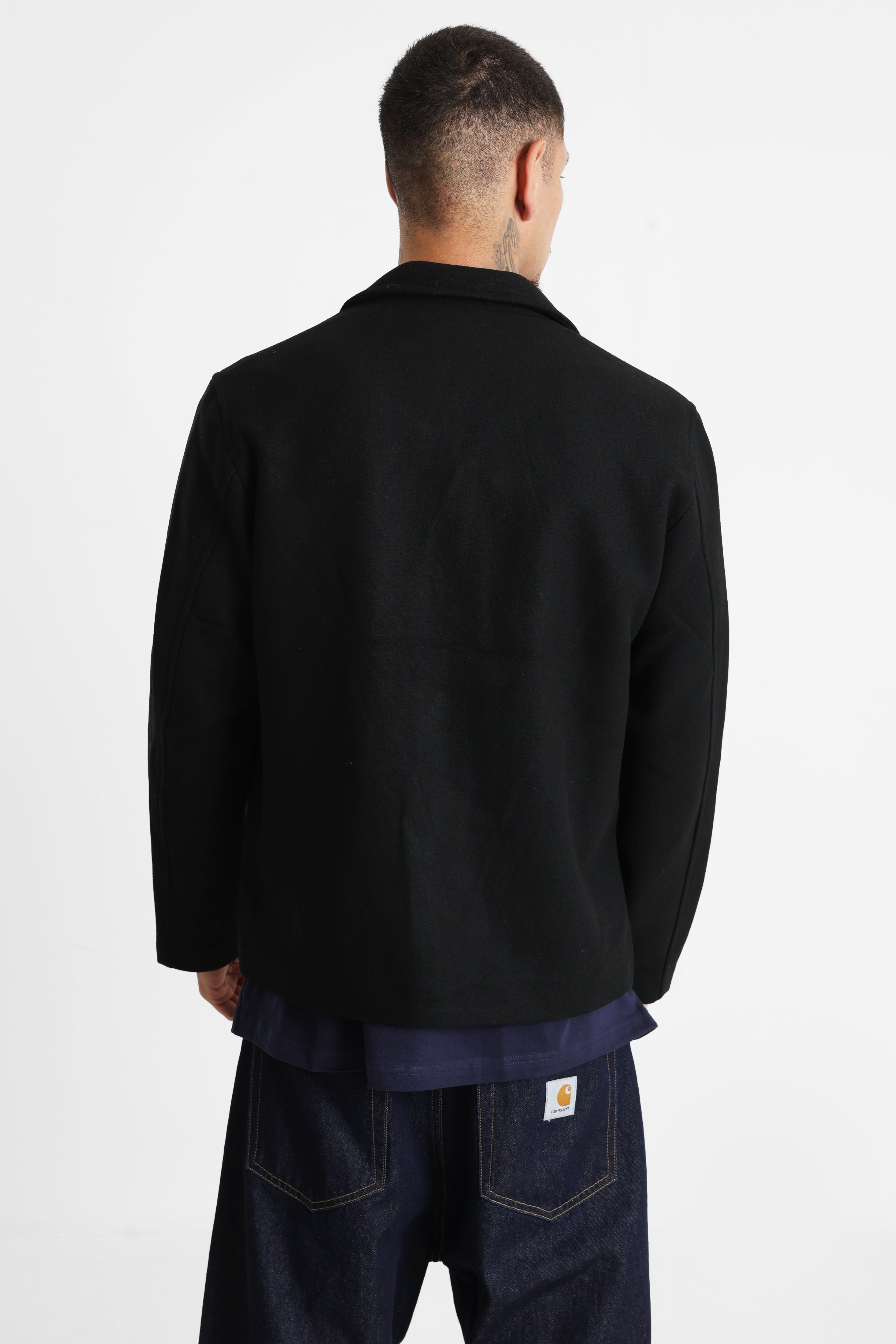 JJEHARRISON kurzer Mantel - Black