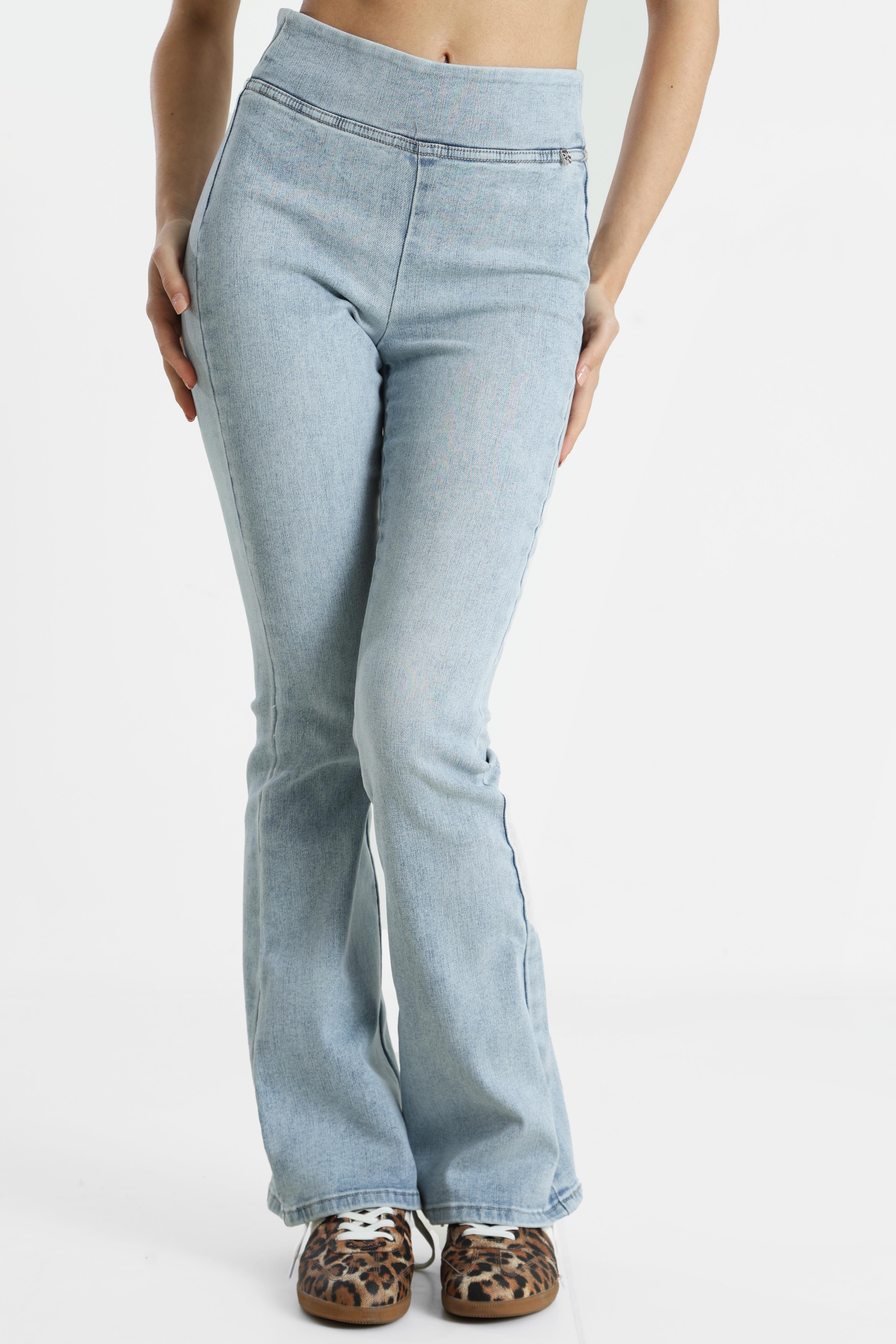 Jean flared fit - Light Blue Denim