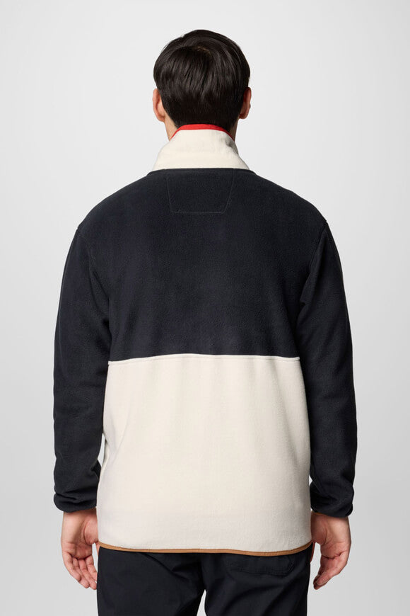 Backbowl II Fleecejacke - Black + Chalk