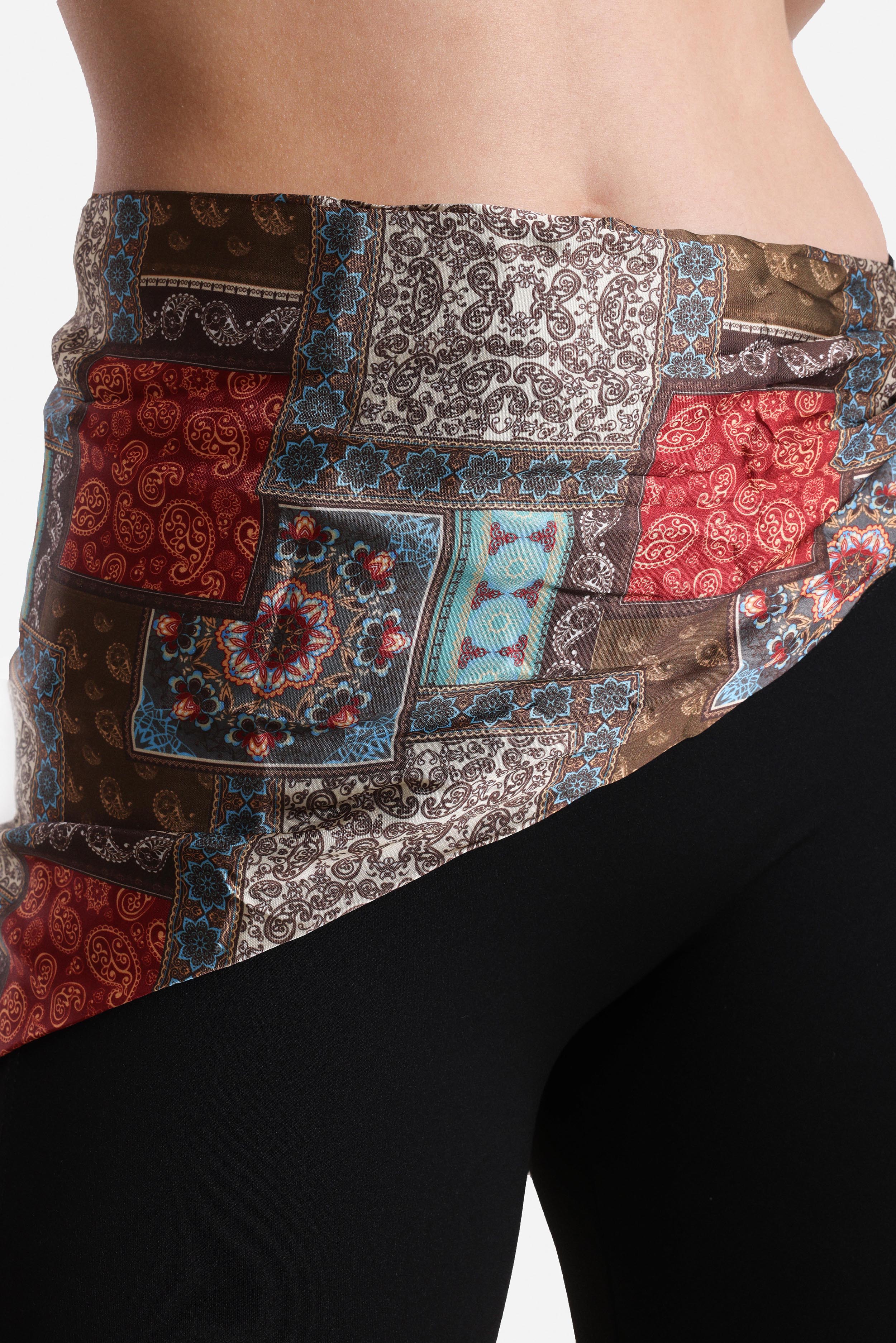 Foulard in raso - Multicolor
