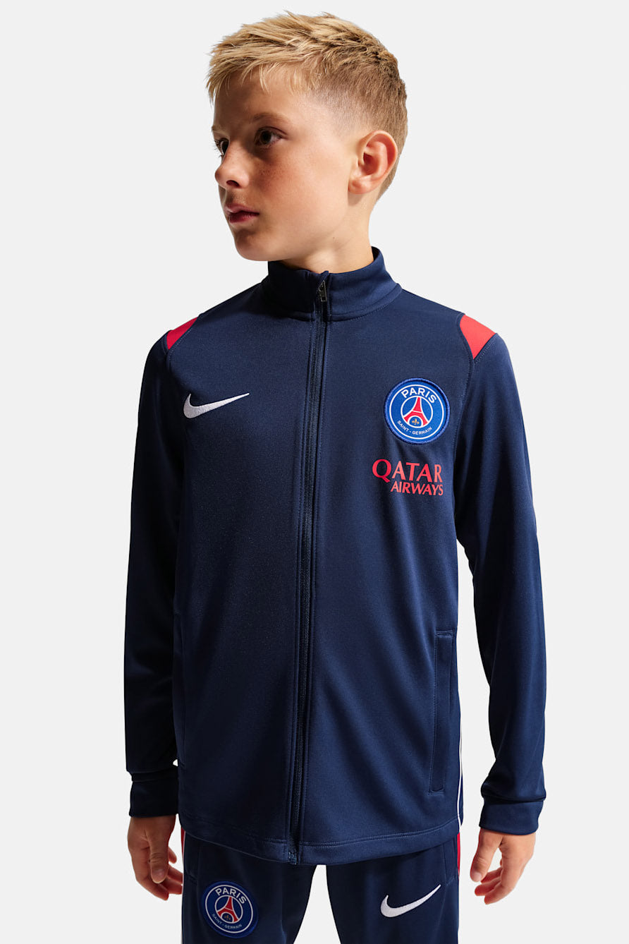Paris Saint-Germain veste de survêtement - Midnight Navy + University Red