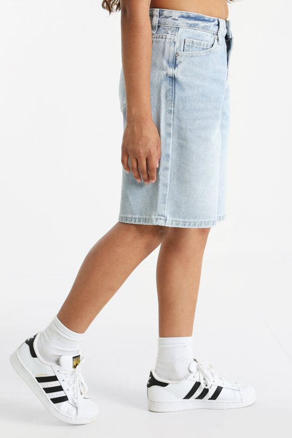 Short en jean baggy fit - Bleu clair