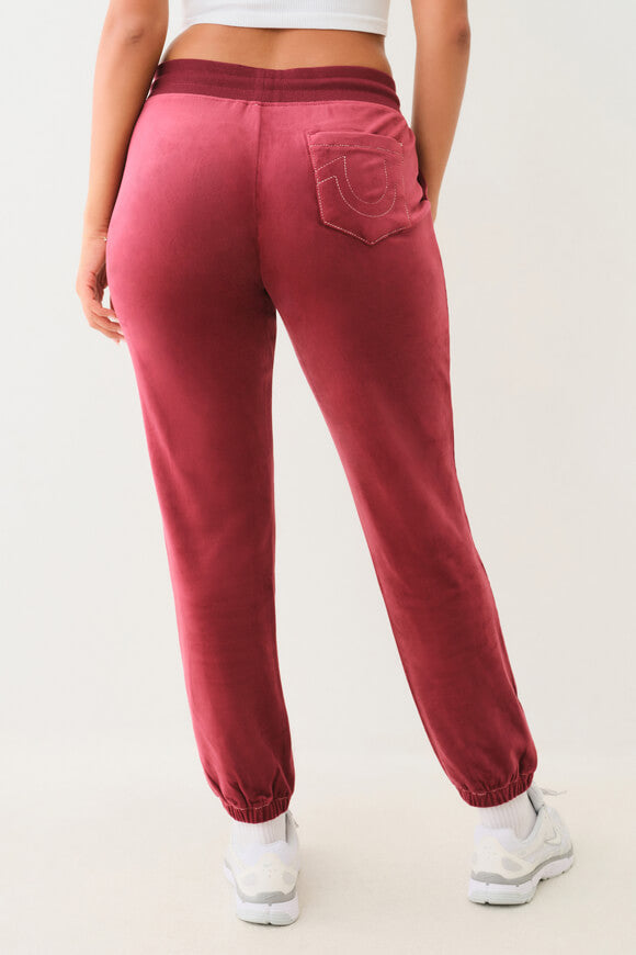 Velvet trousers - Cordovan