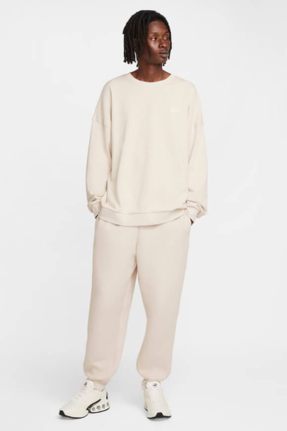 Club Fleece sweatshirt ample - Light Orewood Brown