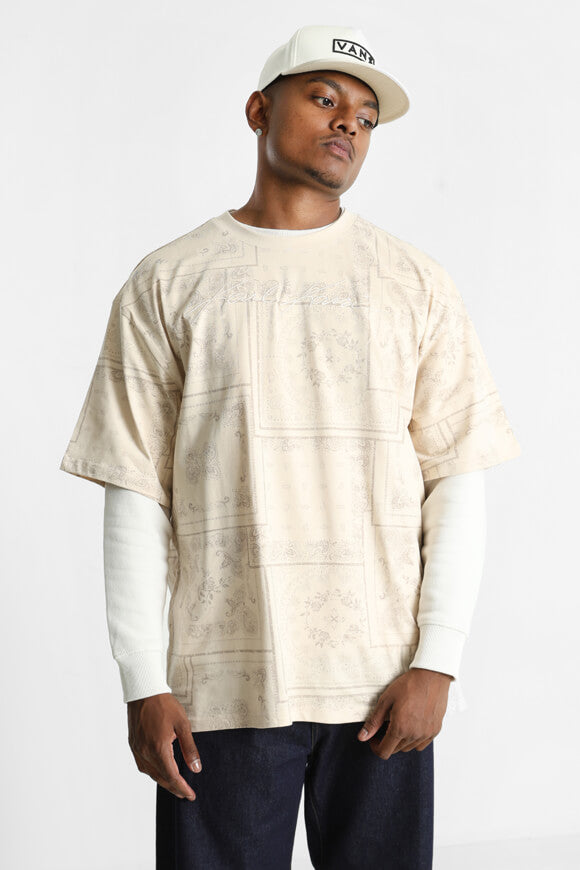 Oversize T-Shirt - Light Beige